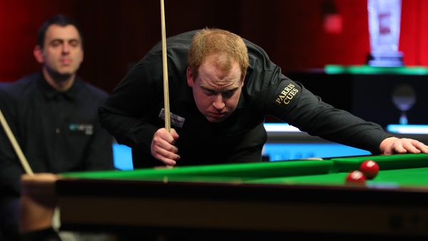 Jordan Brown could not find the form from the Welsh Open