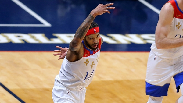 Brandon Ingram landed 33 points against Boston Celtics