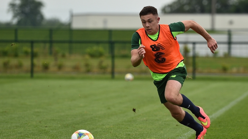 Adam O'Reilly represented Ireland at both U17 and U19 level