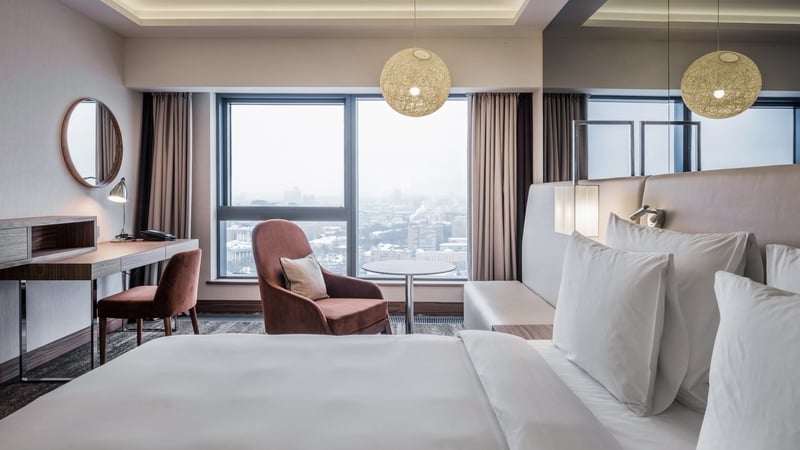 People arriving into Ireland from certain countries must quarantine in hotels for 14 days