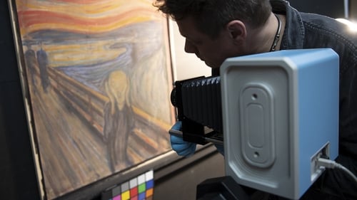 Infrared technology assisted experts in analysing the handwriting (Pics: Annar Bjorgli, Borre Hostland/National Museum of Norway)