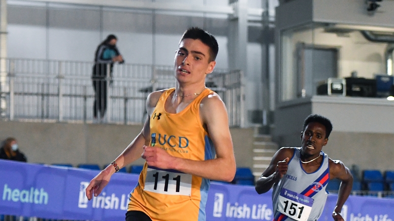 Darragh McElhinney set an Irish Under-23 record yesterday and will be a senior debutant