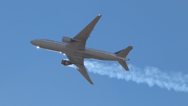 The right engine of the Boeing 777 caught fire over the weekend