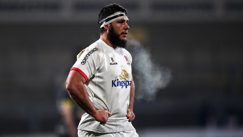 Marcel Coetzee has made 11 appearances for Ulster this season, scoring eight tries