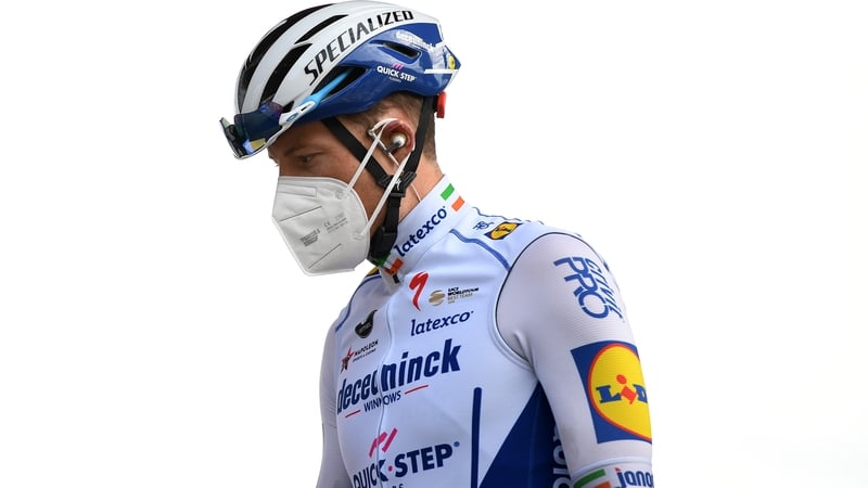 Sam Bennett is still seeking his first points of the race and slips down to 110th on the general classification