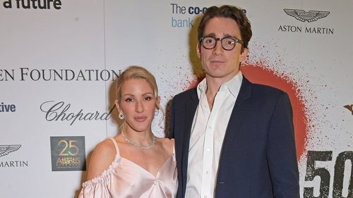 The 34-year-old singer has shared the couple's happy news in a new interview with British Vogue