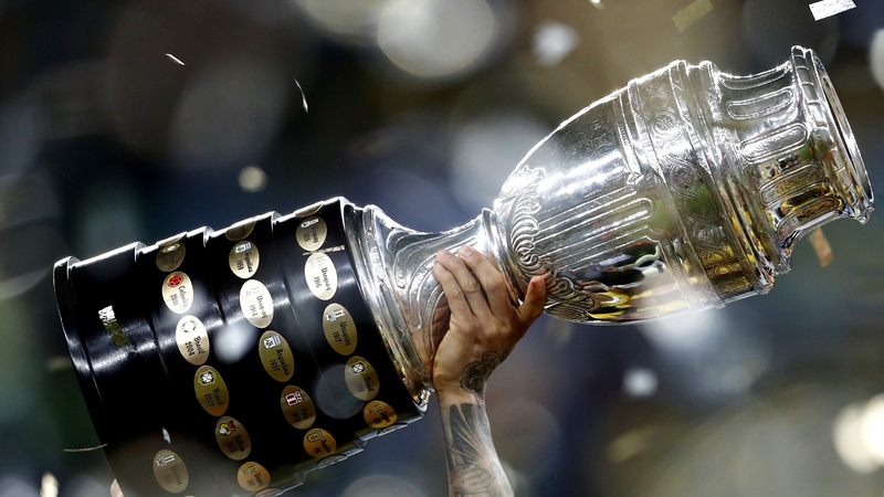 The Copa America trophy