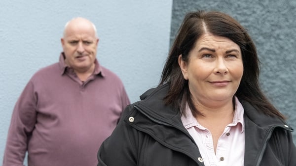 Seosaimhín as Laoise in this week's Ros na Rún on TG4: "We have Covid and lockdown to thank for many new wonderful and special family memories."