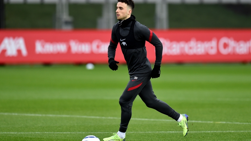 Diogo Jota is back in training