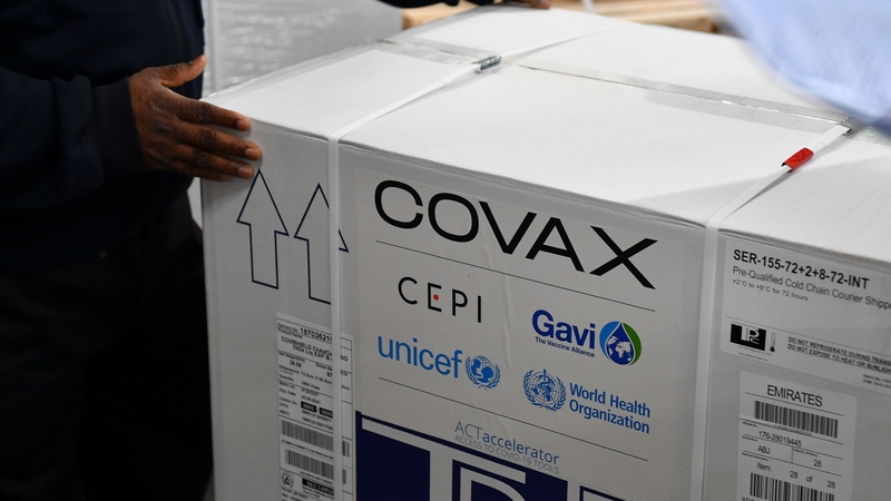 Minister Colm Brophy said that COVAX is the best facility to rollout vaccinations to lower income countries