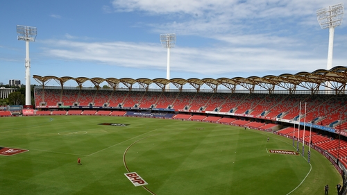A view of the Carrara Stadium