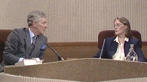 Dr Patricia Lysaght and Gay Byrne on The Late Late Show (1986)