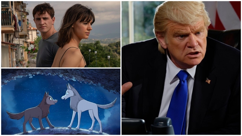(Clockwise from top) Paul Mescal and Daisy Edgar-Jones in Normal People, Brendan Gleeson in The Comey Rule, Wolfwalkers