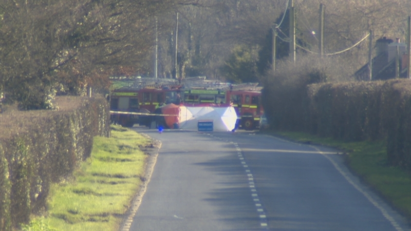 The crash happened at Deerpark, about 1km north of Charleville