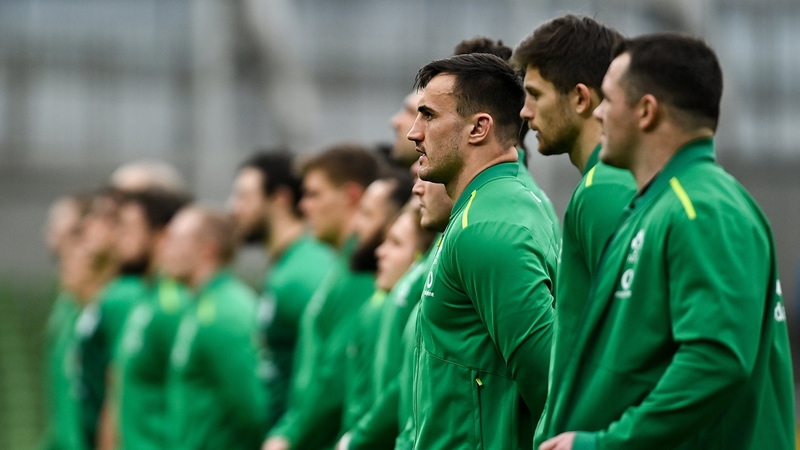 Ronan Kelleher will earn his ninth cap, and just his third start, against Italy