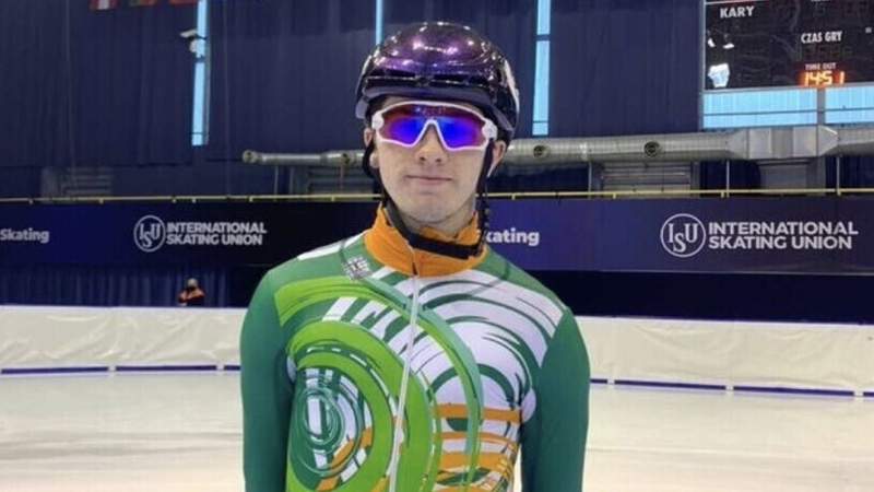Liam O'Brien represented Ireland at last month's European Championships