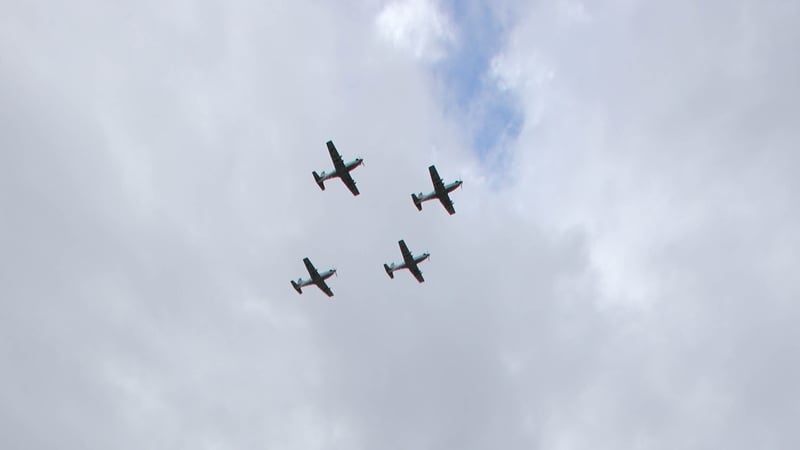 Defence Forces said both the Air Corps and the Naval Service continue to monitor activity in Irish waters (file image)