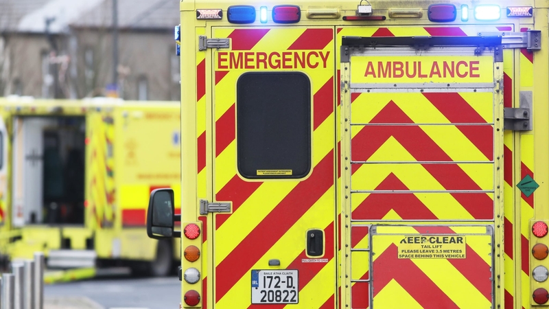 The National Ambulance Service provided medical assistance to the girl (File pic)