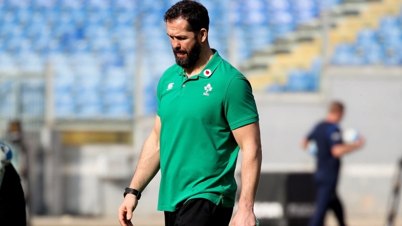 Victory in Rome was a first away win for Andy Farrell in the championship