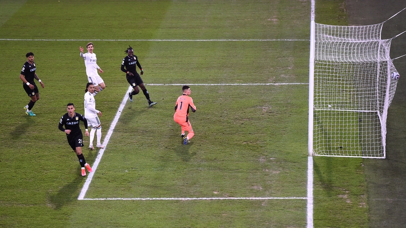 Anwar El Ghazi's early goal settled the contest at Elland Road