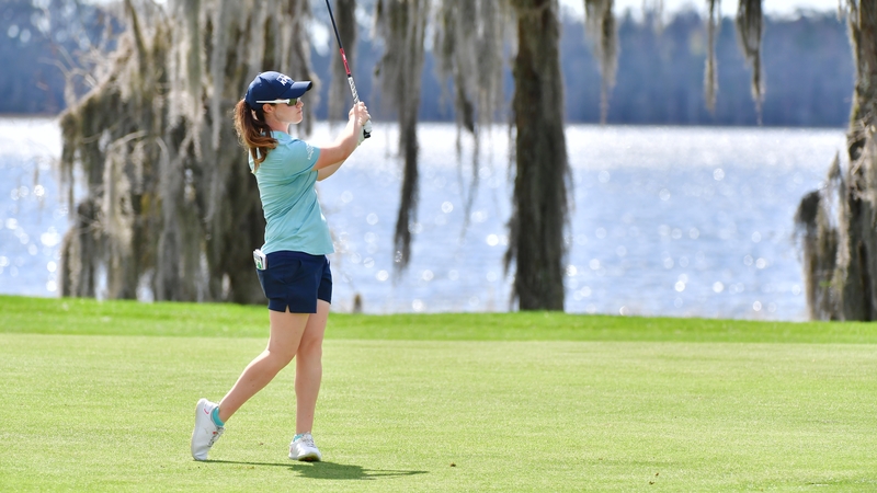 Leona Maguire in action during her third round