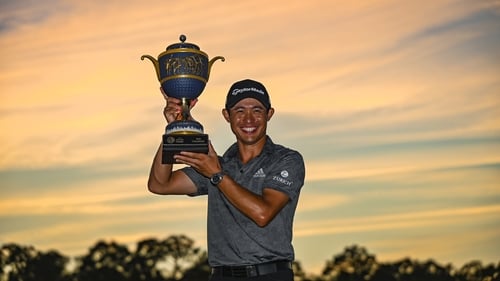 Collin Morikawa joins Tiger Woods in winning a major championship and WGC event before turning 25