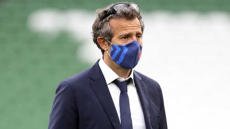 France head coach Fabien Galthie has tested positive for Covid-19