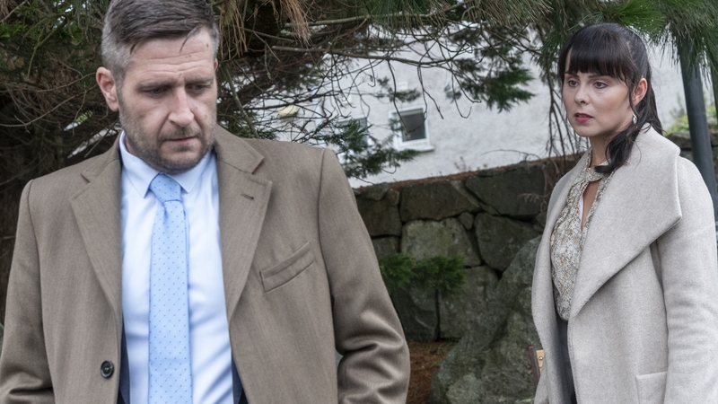 Emma (Elaine O'Hara ) in an earlier episode, featuring Rory (Conall Ó Céidigh) with whom she is in an open relationship