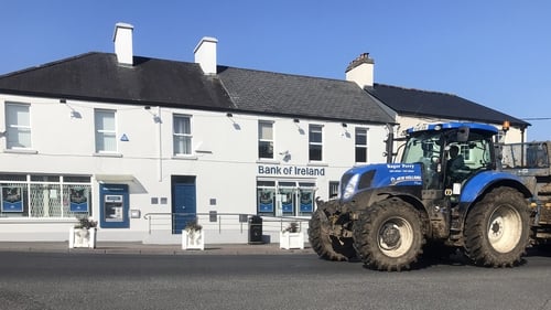 The Bank of Ireland branch in Kilcullen, Co Kildare is among those due to close (Pic: RollingNews.ie)