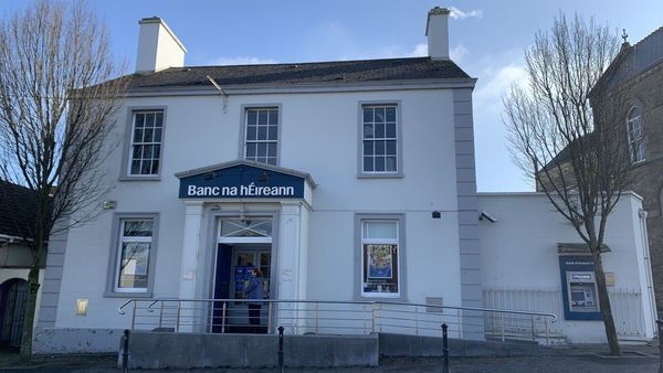 The Bank of Ireland in Athboy is located in the old RIC Barracks