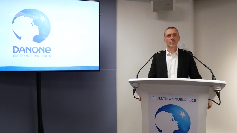 Emmanuel Faber, currently the chairman and CEO of Danone