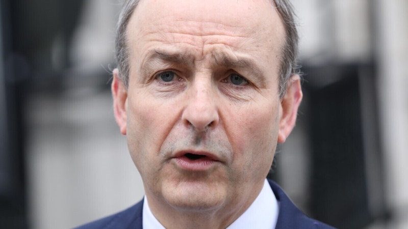 Micheál Martin appeared on the US TV channel CBS today