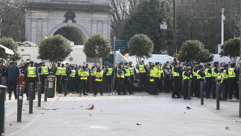 The protest took place in Dublin city on Saturday (Pic: RollingNews.ie)