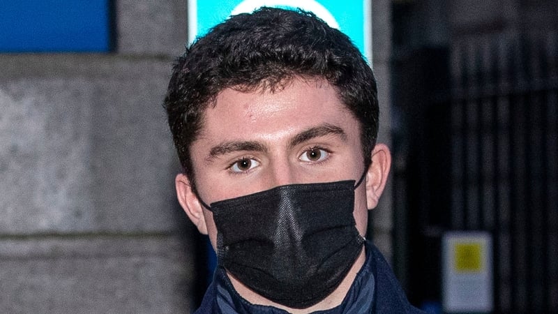 Freddie Sherry leaving the High Court after the first day of his case (Pic: Collins Courts)