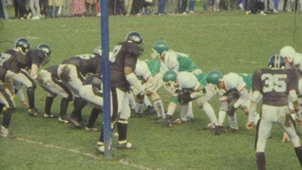 American football match