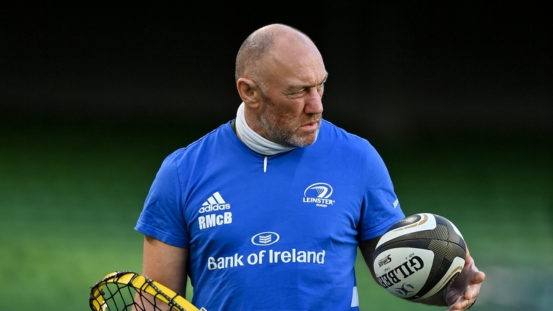 Leinster scrum coach Robin McBryde