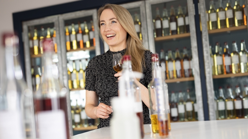 Deirdre O'Carroll, Blender at Midleton Distillery, Co. Cork.