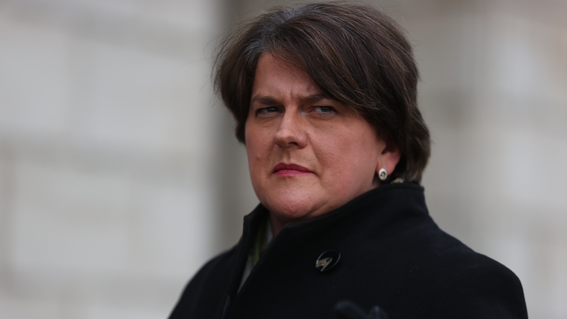 Arlene Foster said Northern Ireland 'cannot go back' into lockdown