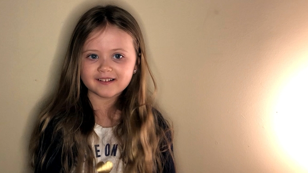 Lilliana Praznik will cut off her long hair to raise money for CHI Crumlin