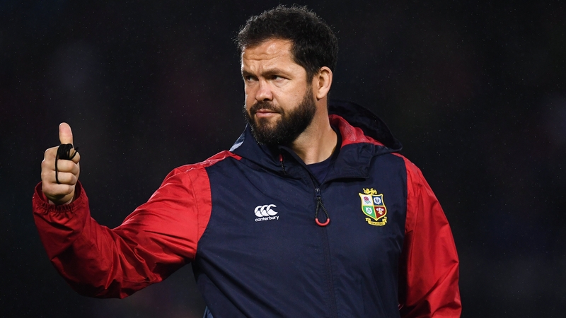 Andy Farrell was the defence coach with the Lions in 2013 and 2017