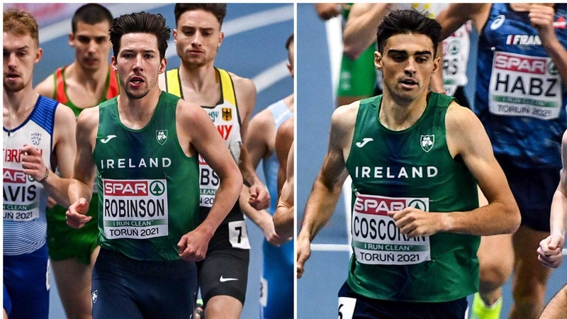 Paul Robinson (L) and Andrew Coscoran