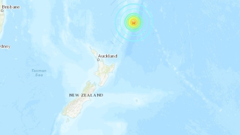 Authorities have ordered people in coastal areas of the North Island to move immediately to the nearest high ground (Pic: United States Geological Survey)