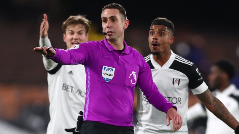 Referee David Coote applied the rule as it stands