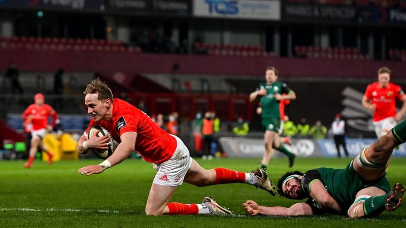 Mike Haley showed great skill to get that all-important try