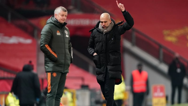 Pep Guardiola has found Ole Gunnar Solskjaer's United a difficult opponent in recent times