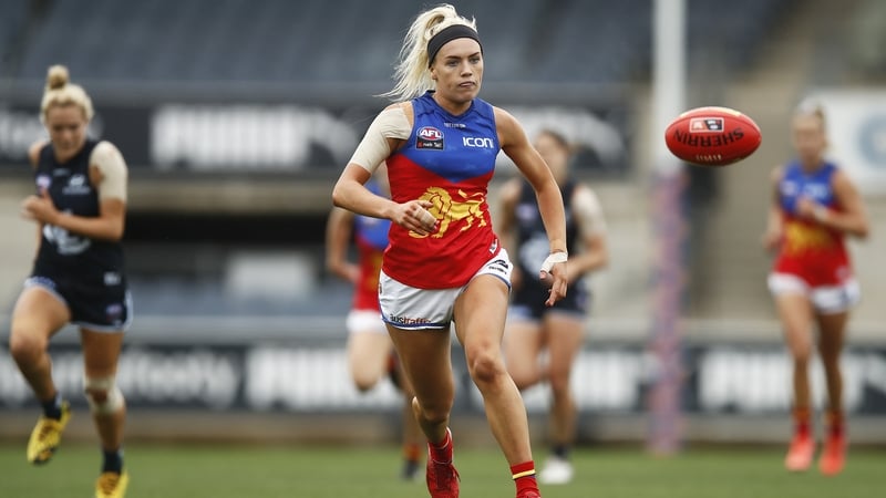 Orla O'Dwyer made five tackles as the Brisbane Lions overran Western Sydney by 38 points at Manuka Oval