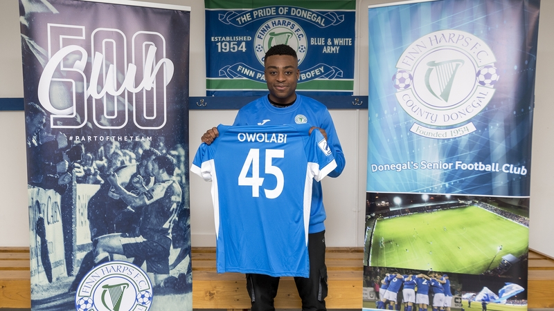 Tunde Owolabi is a Finn Harps player