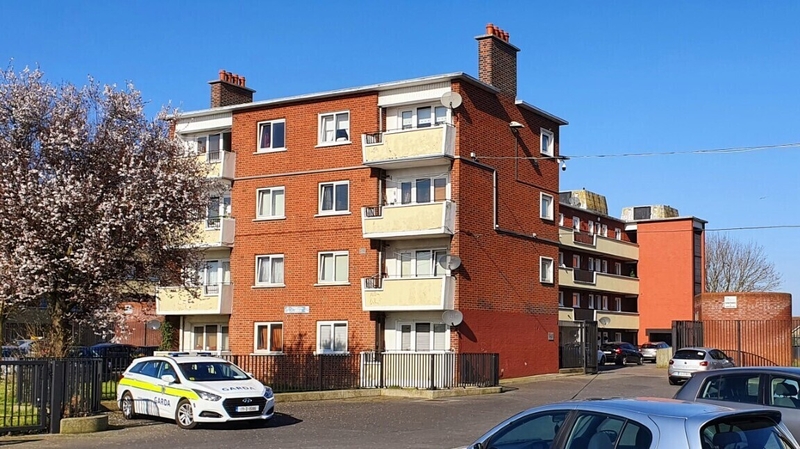 The shooting happened at Bernard Curtis House yesterday afternoon