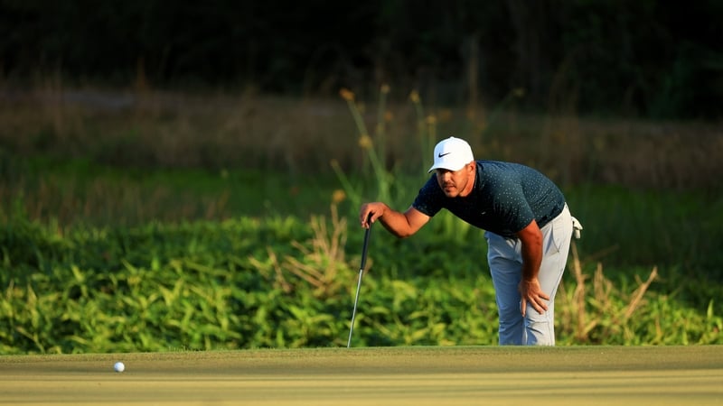 Brooks Koepka in action at the WGC-Workday Championship