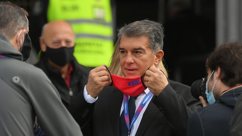 Laporta enjoyed success during his previous presidency
